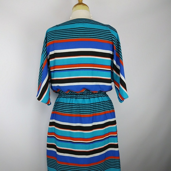 Emma Michelle Blouson Dress.Sz.10. J13 - Picture 2 of 8